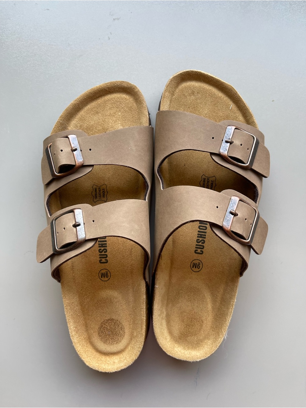 Cushionaire Lane Cork Footbed Sandals
